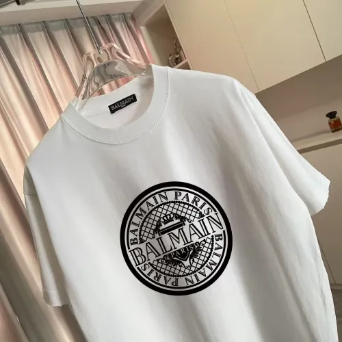 Replica Balmain T-Shirts Short Sleeved For Unisex #1411930 $45.00 USD for Wholesale