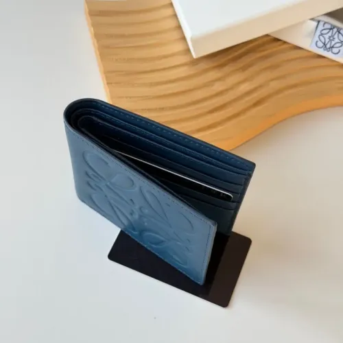 Replica LOEWE Wallet For Men #1412057 $56.00 USD for Wholesale