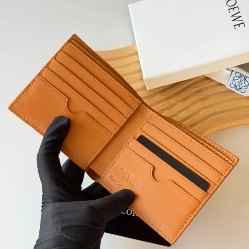 Replica LOEWE Wallet For Men #1412058 $56.00 USD for Wholesale