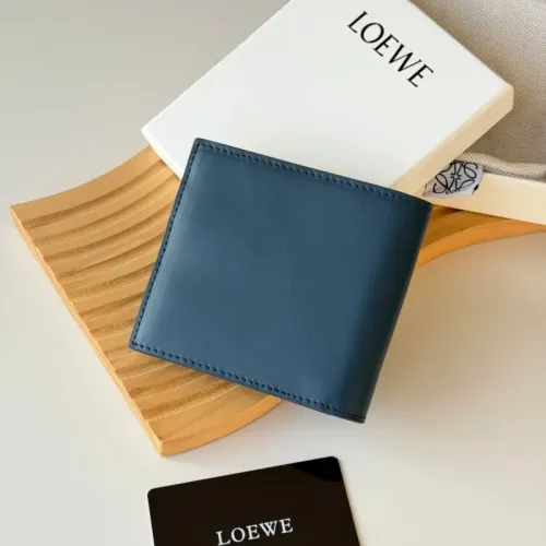 Replica LOEWE Wallet For Men #1412065 $56.00 USD for Wholesale