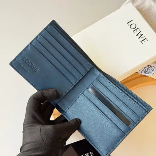 Replica LOEWE Wallet For Men #1412065 $56.00 USD for Wholesale