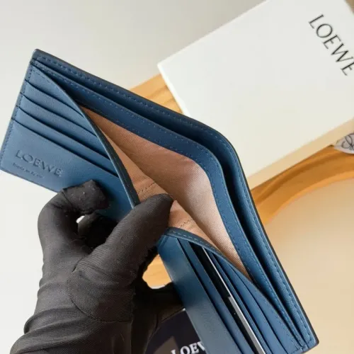 Replica LOEWE Wallet For Men #1412065 $56.00 USD for Wholesale