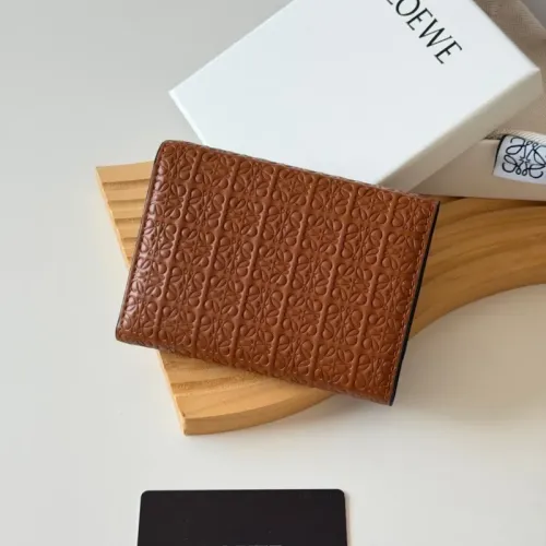 Replica LOEWE Wallet For Unisex #1412087 $56.00 USD for Wholesale