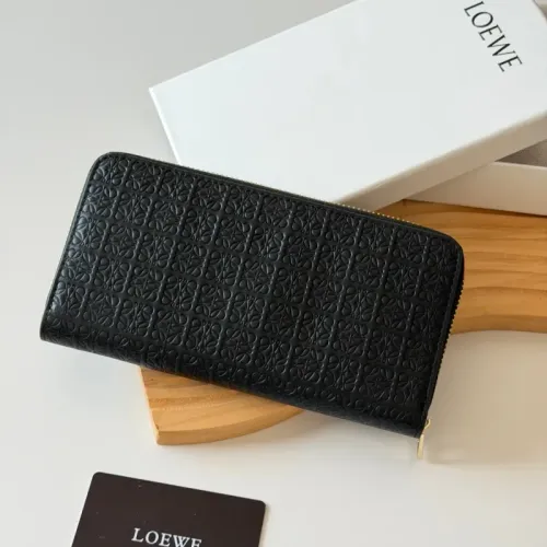Replica LOEWE Long Wallet For Unisex #1412100 $60.00 USD for Wholesale