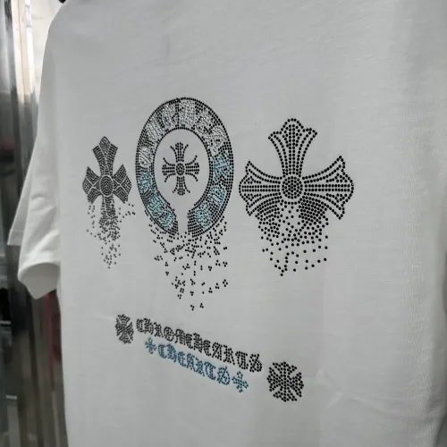 Replica Chrome Hearts T-Shirts Short Sleeved For Unisex #1412109 $42.00 USD for Wholesale