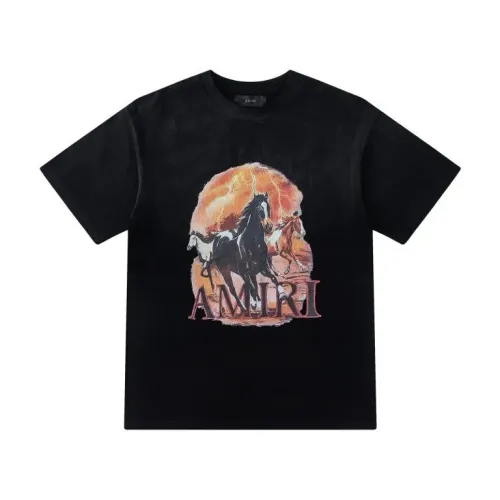 Amiri T-Shirts Short Sleeved For Unisex #1412151, $42.00 USD, [ITEM#1412151], Amiri T-Shirts