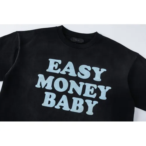 Replica Amiri T-Shirts Short Sleeved For Unisex #1412152 $42.00 USD for Wholesale