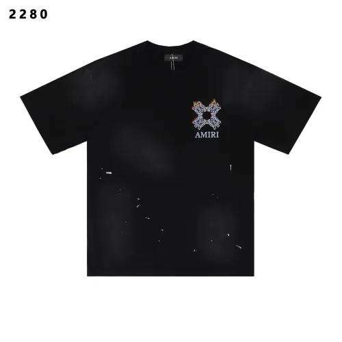 Amiri T-Shirts Short Sleeved For Unisex #1412153, $34.00 USD, [ITEM#1412153], Amiri T-Shirts