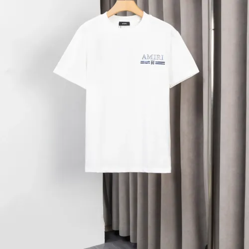 Replica Amiri T-Shirts Short Sleeved For Men #1412156 $36.00 USD for Wholesale