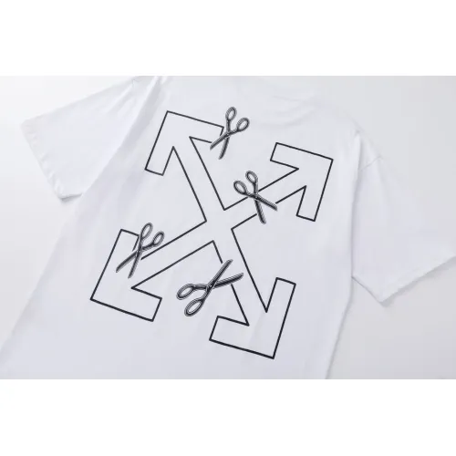 Replica Off-White T-Shirts Short Sleeved For Unisex #1412169 $32.00 USD for Wholesale