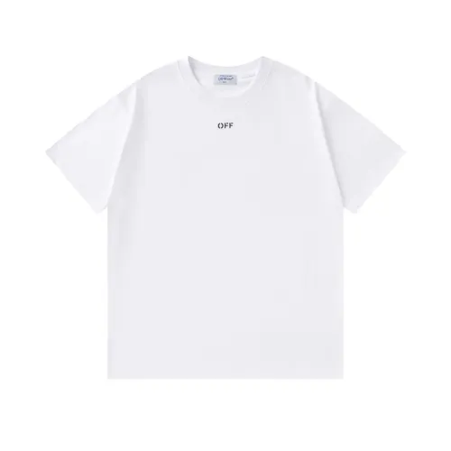Replica Off-White T-Shirts Short Sleeved For Unisex #1412171 $32.00 USD for Wholesale