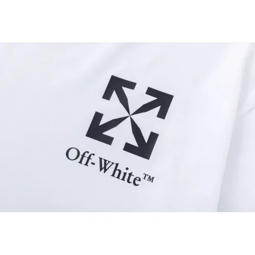 Replica Off-White T-Shirts Short Sleeved For Unisex #1412179 $32.00 USD for Wholesale