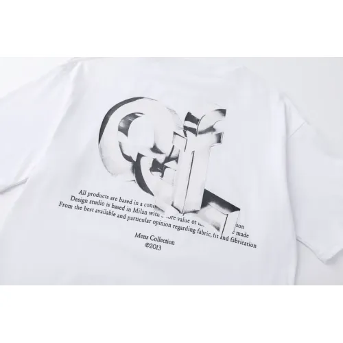 Replica Off-White T-Shirts Short Sleeved For Unisex #1412187 $32.00 USD for Wholesale