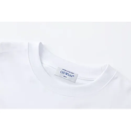 Replica Off-White T-Shirts Short Sleeved For Unisex #1412187 $32.00 USD for Wholesale