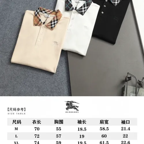 Replica Burberry T-Shirts Short Sleeved For Men #1412196 $48.00 USD for Wholesale