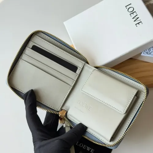Replica LOEWE Wallet For Unisex #1412274 $56.00 USD for Wholesale