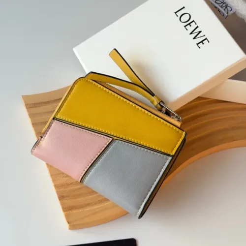 Replica LOEWE Wallet For Unisex #1412279 $56.00 USD for Wholesale