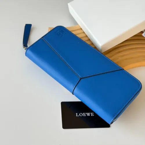 Replica LOEWE Long Wallet For Unisex #1412291 $64.00 USD for Wholesale