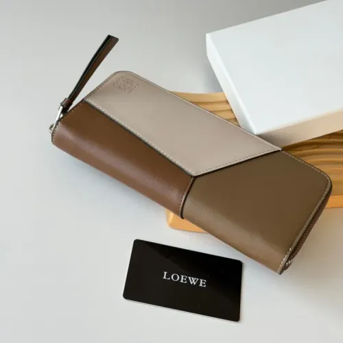 Replica LOEWE Long Wallet For Unisex #1412293 $64.00 USD for Wholesale