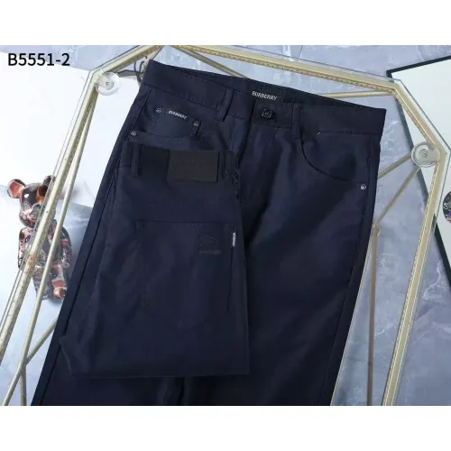 Replica Burberry Jeans For Men #1412448 $45.00 USD for Wholesale