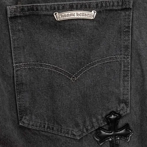 Replica Chrome Hearts Jeans For Men #1412460 $56.00 USD for Wholesale