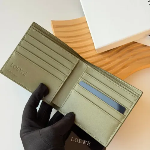 Replica LOEWE Wallet For Unisex #1412549 $56.00 USD for Wholesale