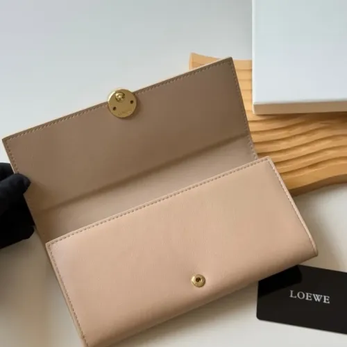 Replica LOEWE Long Wallet For Women #1412561 $60.00 USD for Wholesale