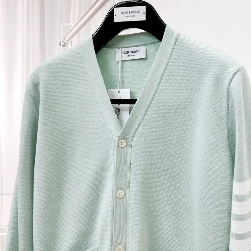Replica Thom Browne TB Sweaters Long Sleeved For Men #1412839 $72.00 USD for Wholesale