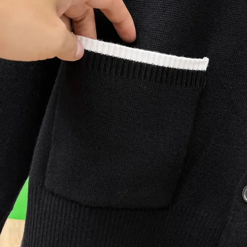 Replica Thom Browne TB Sweaters Long Sleeved For Men #1412846 $98.00 USD for Wholesale