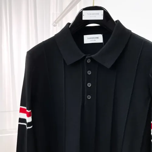 Replica Thom Browne TB Sweaters Long Sleeved For Men #1412850 $85.00 USD for Wholesale