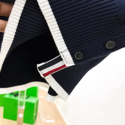 Replica Thom Browne TB Sweaters Long Sleeved For Men #1412856 $85.00 USD for Wholesale