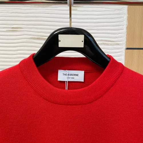 Replica Thom Browne TB Sweaters Long Sleeved For Men #1412863 $88.00 USD for Wholesale