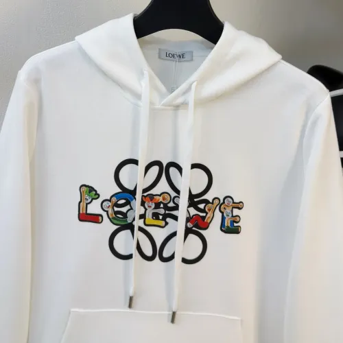 Replica LOEWE Hoodies Long Sleeved For Men #1412995 $85.00 USD for Wholesale