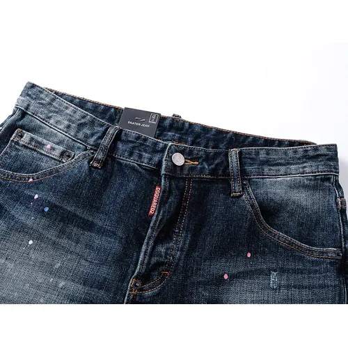 Replica Dsquared Jeans For Men #1413118 $56.00 USD for Wholesale