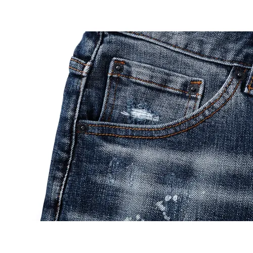 Replica Dsquared Jeans For Men #1413119 $56.00 USD for Wholesale