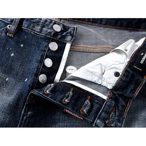 Replica Dsquared Jeans For Men #1413124 $56.00 USD for Wholesale
