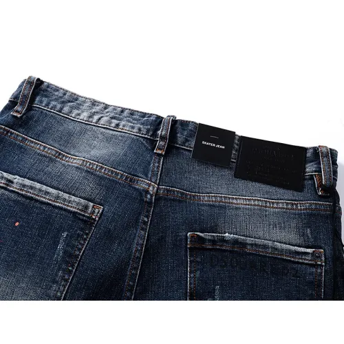 Replica Dsquared Jeans For Men #1413124 $56.00 USD for Wholesale