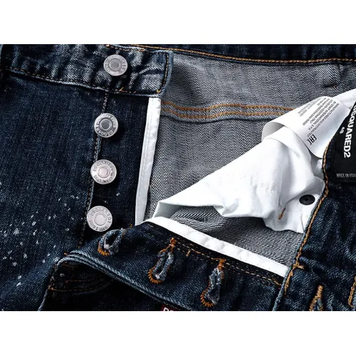 Replica Dsquared Jeans For Men #1413133 $56.00 USD for Wholesale