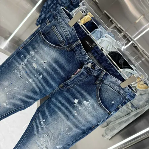 Replica Dsquared Jeans For Unisex #1413340 $60.00 USD for Wholesale