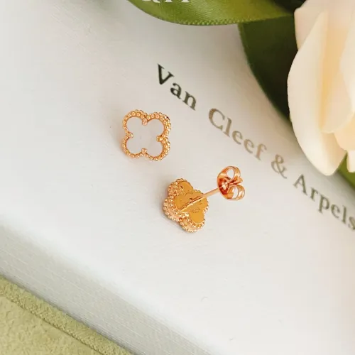 Replica Van Cleef & Arpels Earrings For Women #1413519 $25.00 USD for Wholesale