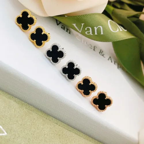 Replica Van Cleef & Arpels Earrings For Women #1413521 $25.00 USD for Wholesale