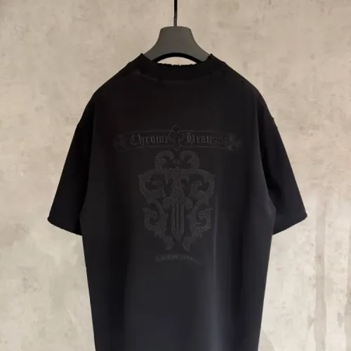 Replica Chrome Hearts T-Shirts Short Sleeved For Unisex #1413858 $52.00 USD for Wholesale