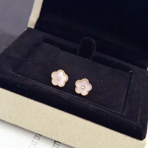 Replica Van Cleef & Arpels Earrings For Women #1413961 $36.00 USD for Wholesale