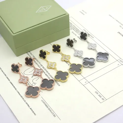 Replica Van Cleef & Arpels Earrings For Women #1414236 $38.00 USD for Wholesale