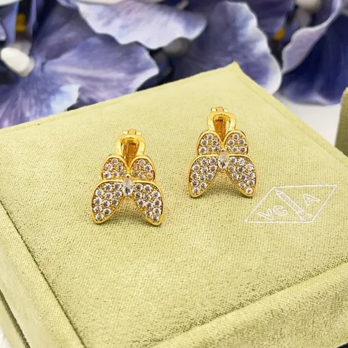 Replica Van Cleef & Arpels Earrings For Women #1414292 $32.00 USD for Wholesale