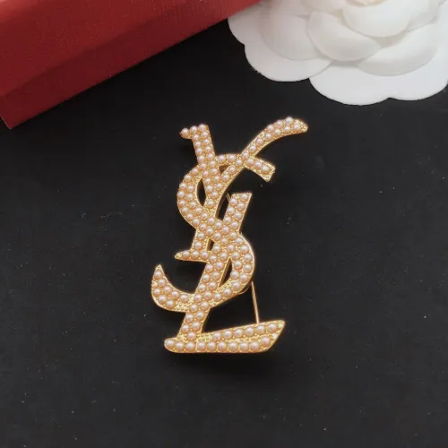 Replica Yves Saint Laurent Brooches For Women #1414369 $29.00 USD for Wholesale