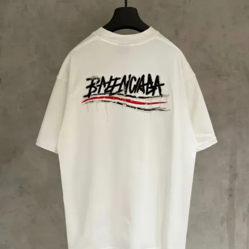 Replica Balenciaga T-Shirts Short Sleeved For Unisex #1414498 $48.00 USD for Wholesale