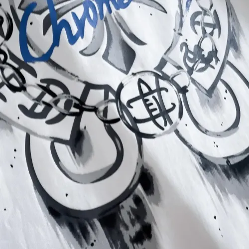 Replica Chrome Hearts T-Shirts Short Sleeved For Unisex #1414572 $42.00 USD for Wholesale