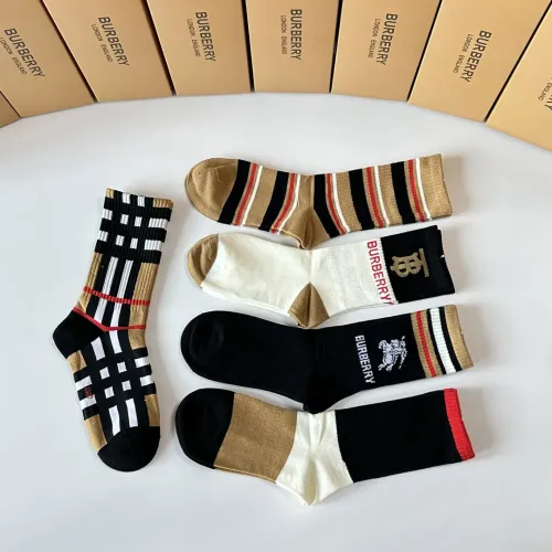 Replica Burberry Socks #1414885 $29.00 USD for Wholesale