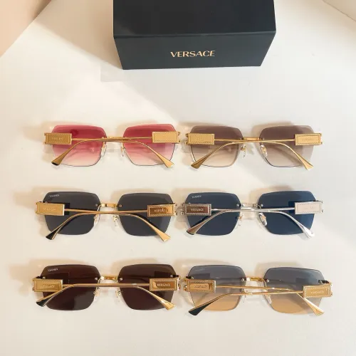 Replica Versace AAA Quality Sunglasses #1415091 $60.00 USD for Wholesale